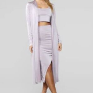 Mauve Dress Set